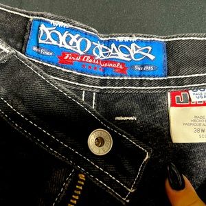 Vintage 90s JNCO black jeans size 38